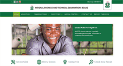 Desktop Screenshot of nabtebnigeria.org