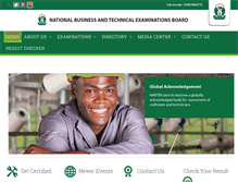 Tablet Screenshot of nabtebnigeria.org